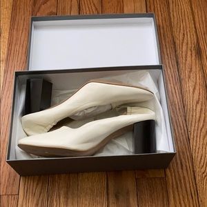 Everlane White Day High Heels Size 10.5